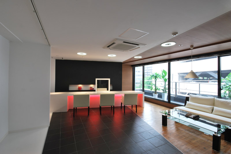 PRIVATE DESIGN,美容室,2009,神奈川県,設計デザイン