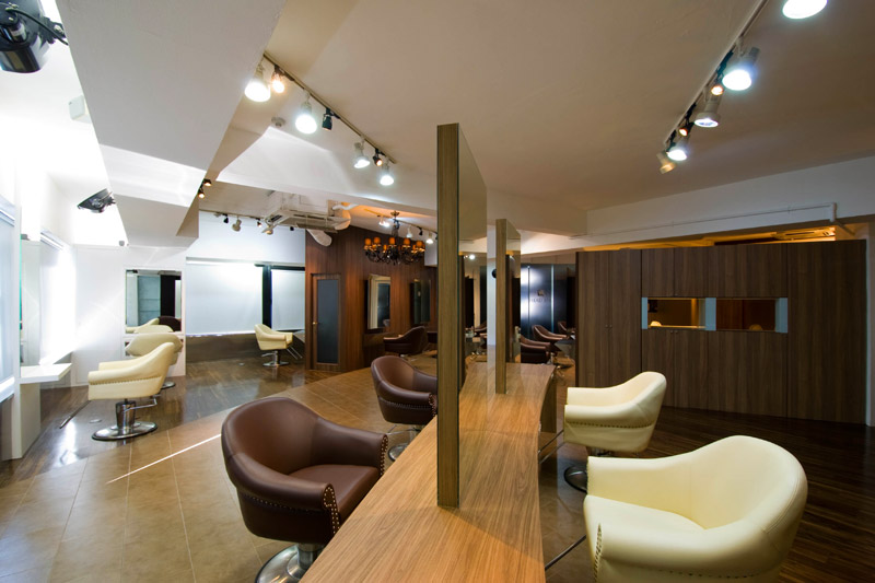 Central a.c.f 元町店,美容室,2012,兵庫県,設計デザイン,PROCESS5 DESIGN