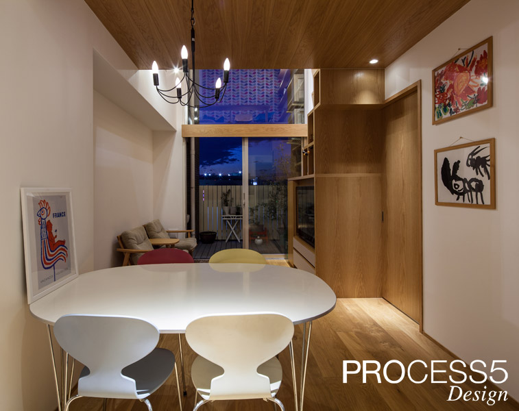 ST Family Residence,ファミリーマンション,2014,大阪府,設計デザイン,PROCESS5 DESIGN