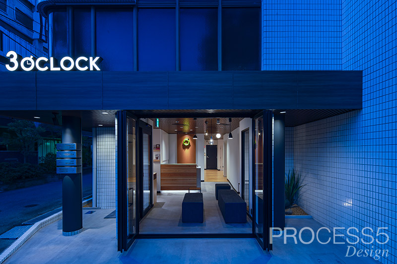 HOTEL 3O'CLOCK TENNOJI,ホテル,2018,大阪府,設計デザイン,PROCESS5 DESIGN